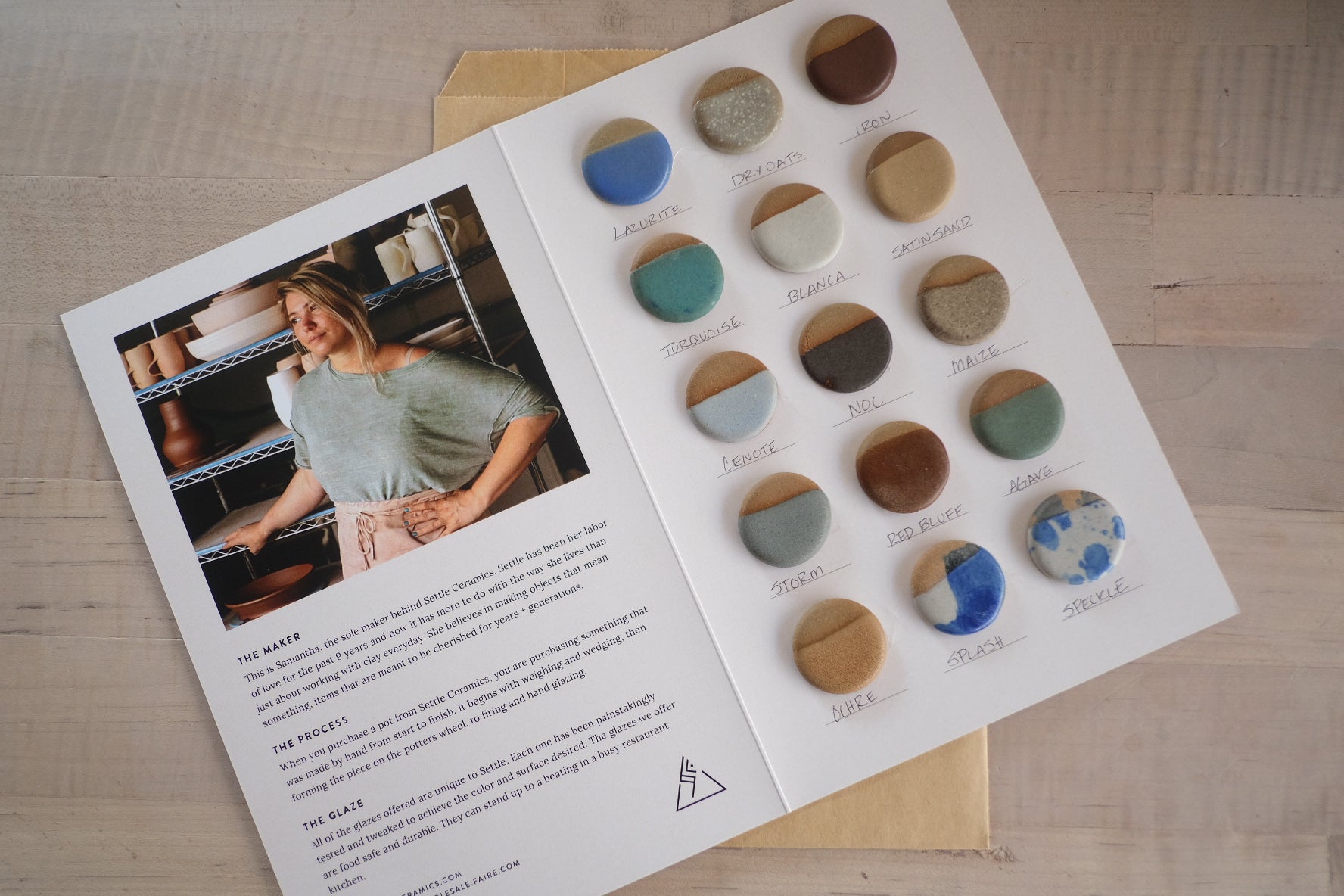 Glaze Card