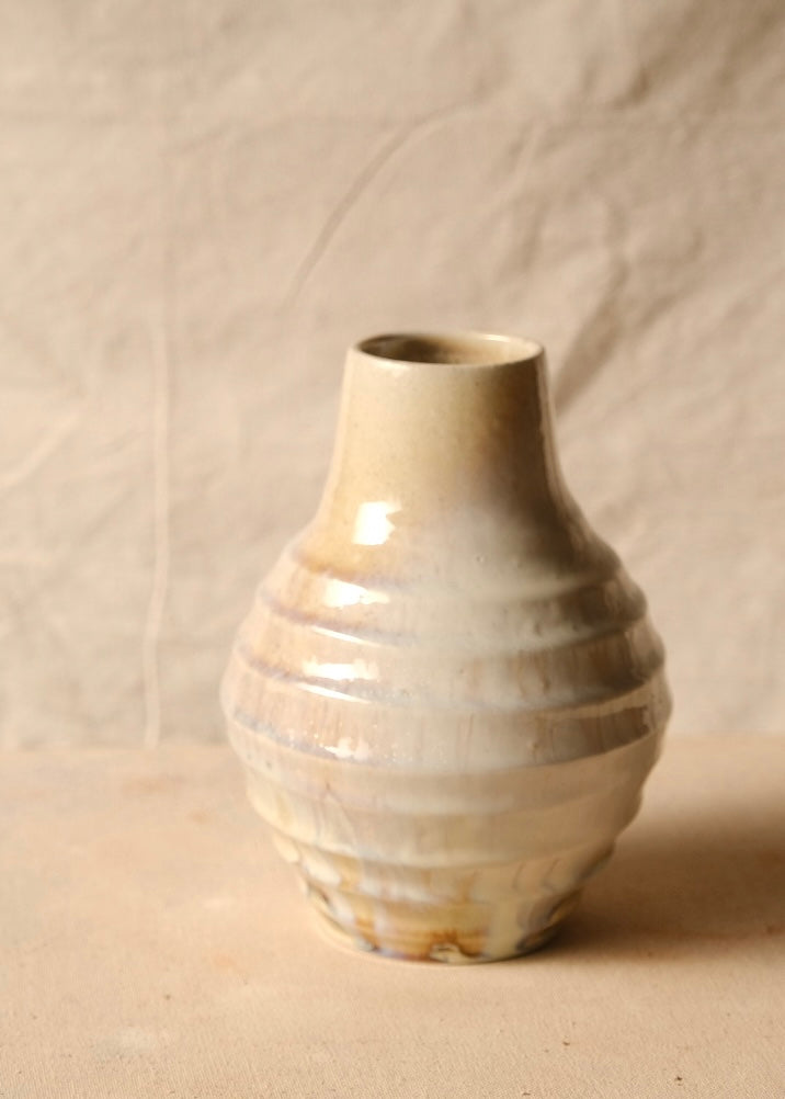 Woodfire Ripple Vase